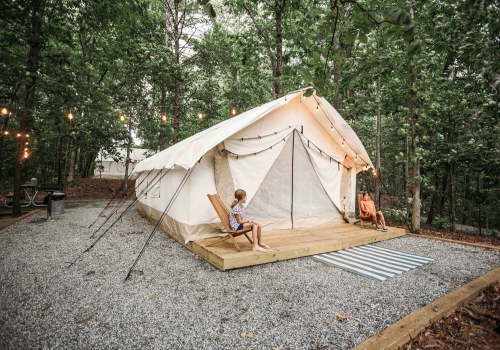 Image 8 for 18 Glamping Campsite- Deluxe King Safari Tent