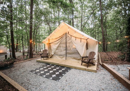 Image 5 for 18 Glamping Campsite- Deluxe King Safari Tent