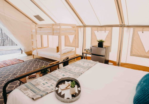 Image 6 for 18 Glamping Campsite- Deluxe King Safari Tent
