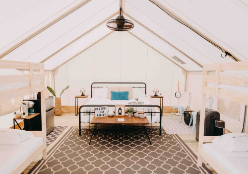 Image 2 for 18 Glamping Campsite- Deluxe King Safari Tent