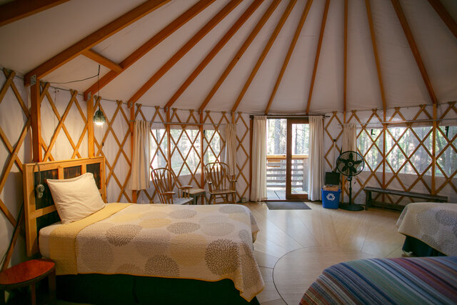 Image 2 for A Yurt Yurt A - Family Glamping