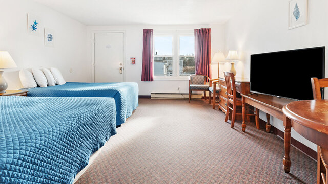 Image 3 for 21 Motel Room - 2 Beds, Micro, Fridge, Kitchenette