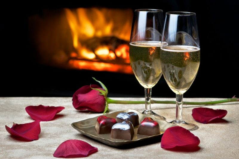 Image for Champagne and chocolates