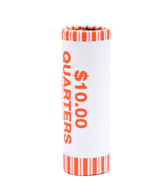 Image 1 for $10.00 Roll of Quarters