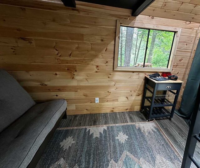 Image 4 for C 04) Tiny Cabin - Queen Loft, Full (Site 1)