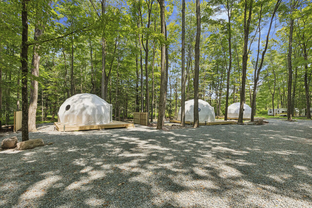 Suncook River Camp Dome Tents