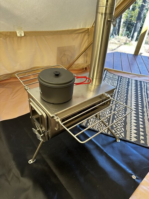 Image 5 for G 16) Bell Tent - Queen + 2 Twin (Site 23)