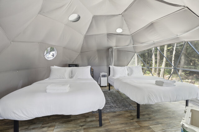 Dome Tent - Glamping Tent 2 Beds