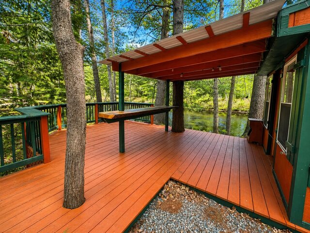 Image 4 for C 05) Riverfront Cabin w/ Deck · Sleeps 2 · AC · Wallace