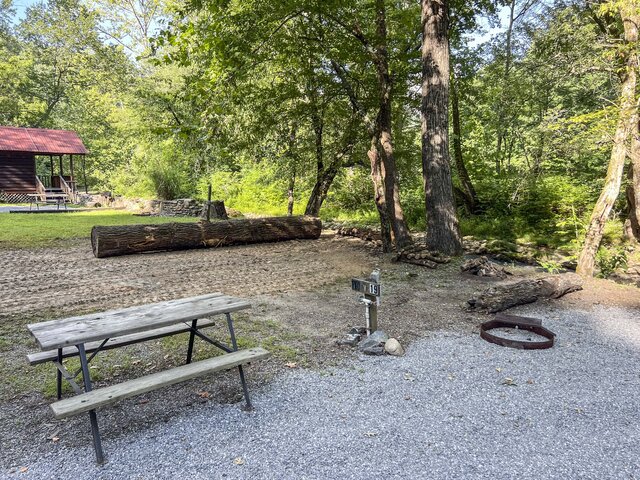 Image 3 for RV 19) Creekside Full Hook Up Back-In 30amp