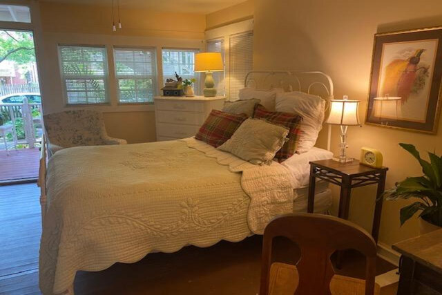 May's 2nd bedroom with private porch and entry
