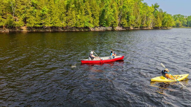 Image 20 for 002) Lakefront Tiny Cabin | Outdoor Shower | Kayaking