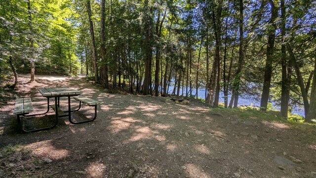 Image 1 for 96) Premium Private Waterfront Tent Site