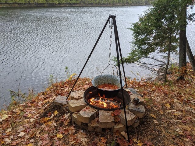Image 19 for 96) Premium Private Waterfront Tent Site