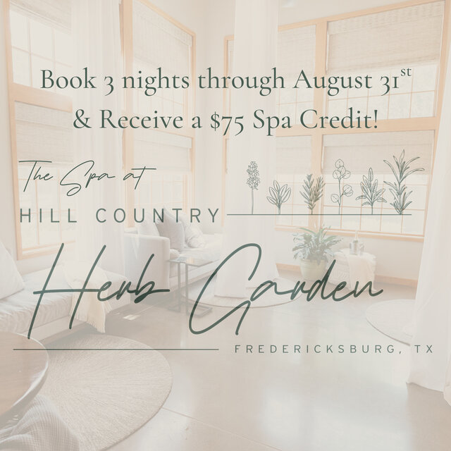 Image 1 for $75 Herb Garden Spa Credit!