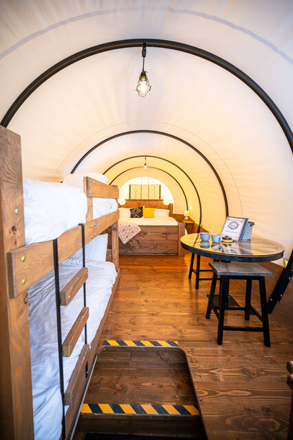 Image 8 for "Honey Bee" Glamping Wagon