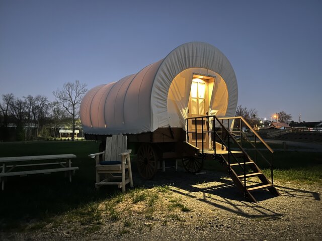 Image 4 for "Chicory" Glamping Wagon