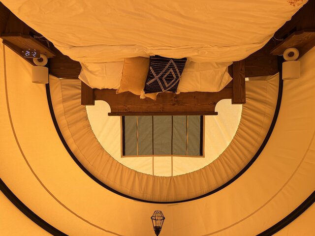 Image 3 for "Honey Bee" Glamping Wagon