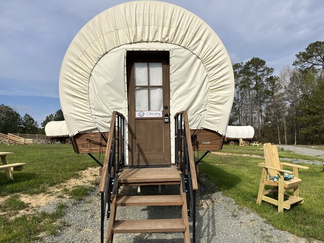 Image 1 for "Chicory" Glamping Wagon