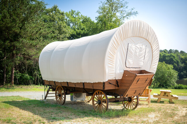 Image 5 for "Honey Bee" Glamping Wagon