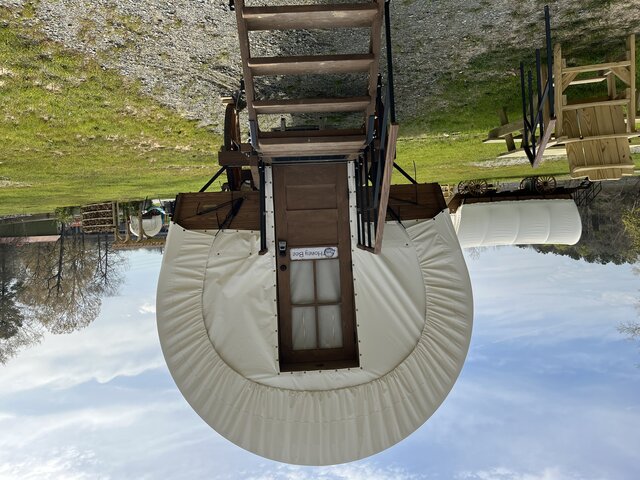 Image 1 for "Honey Bee" Glamping Wagon