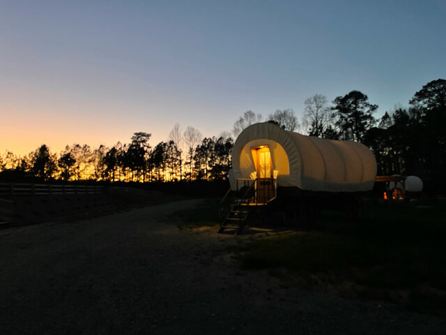 Image 7 for "Swamp Rose" Glamping Wagon