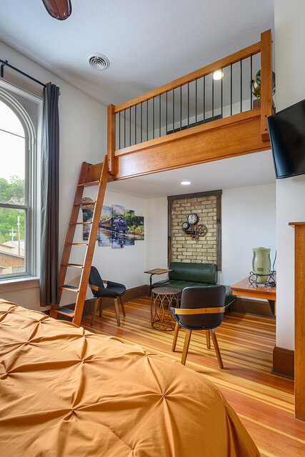 Image 2 for King Room w Loft @ Iron Horse