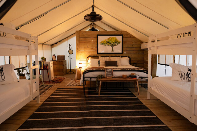 Image 1 for Site #4 - Deluxe Safari Tent