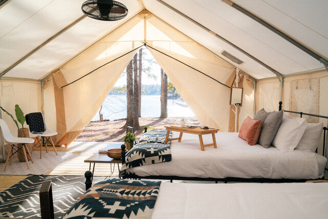 Image 6 for Site #5 - Deluxe Safari Tent