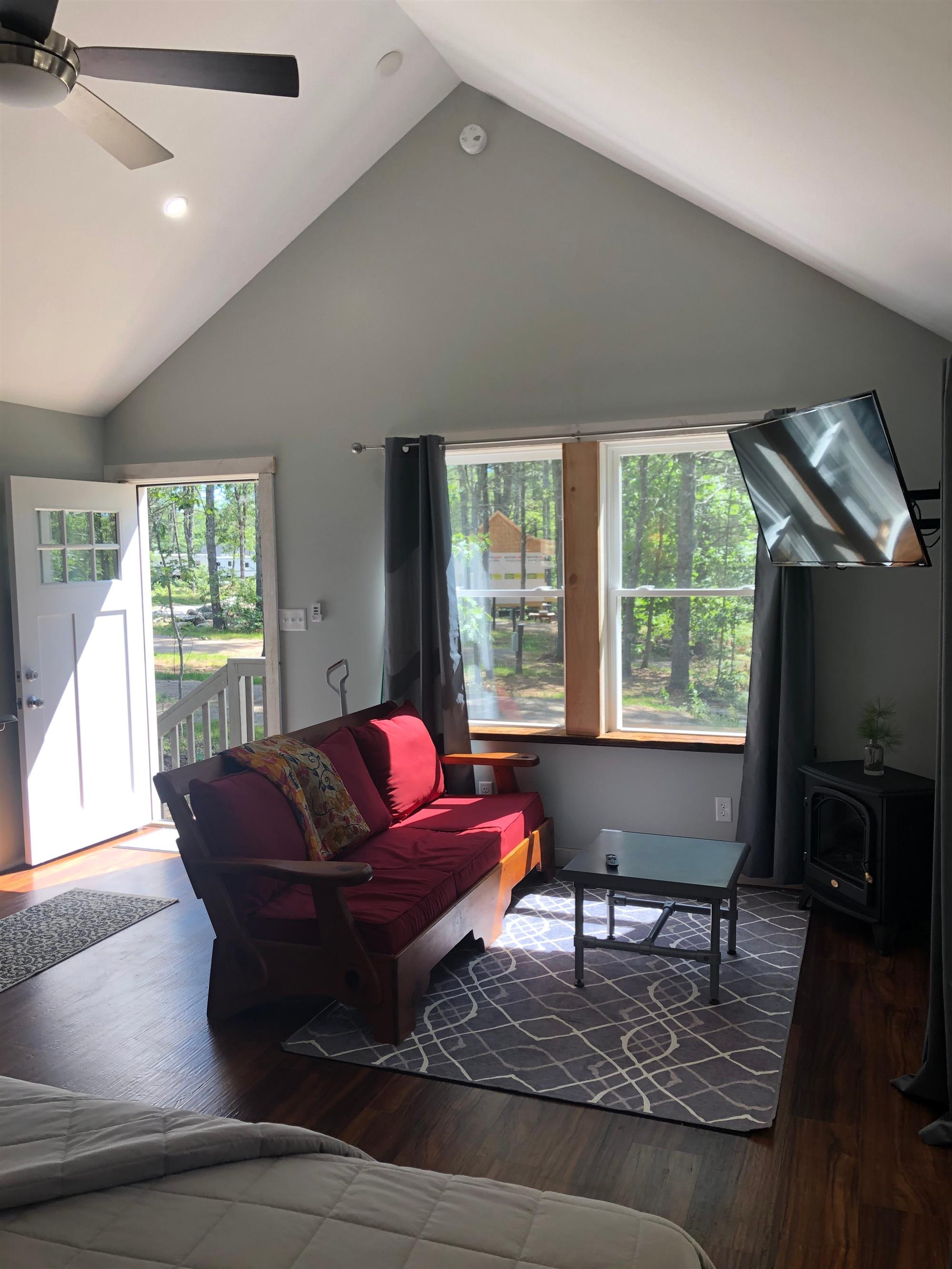 Pine Ridge Campground in Acton, ME CABIN M) MUNRO CABIN