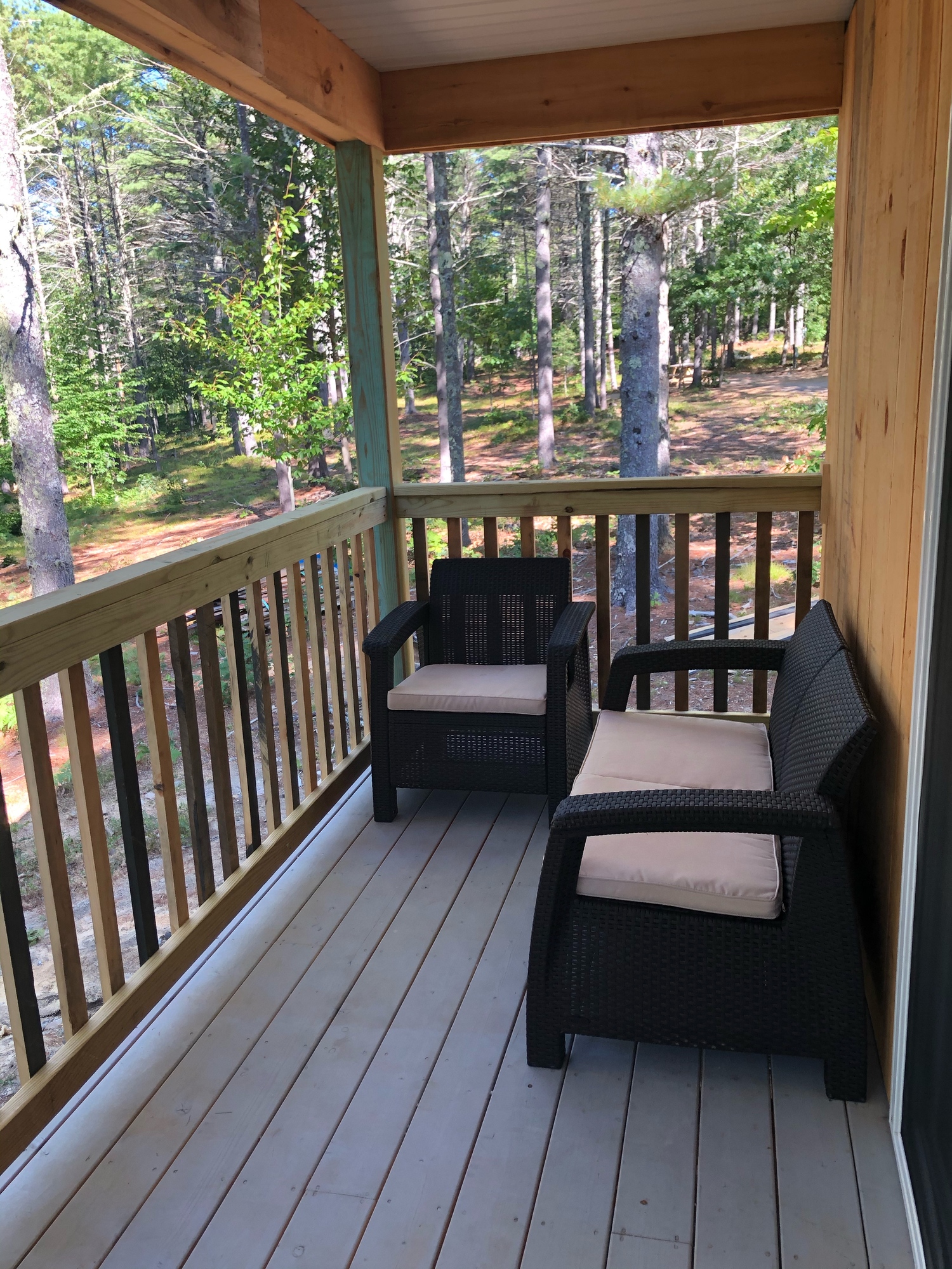 Pine Ridge Campground in Acton, ME CABIN M) MUNRO CABIN