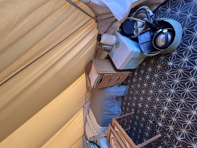 Image 20 for Big Barry 5M Furnished Bell Tent