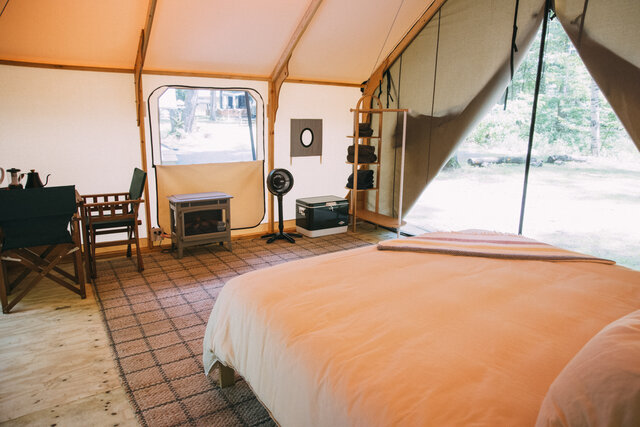 Image 2 for King Classic Canvas Glamping Tent