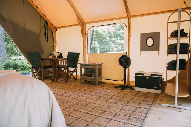 Image 4 for King Classic Canvas Glamping Tent