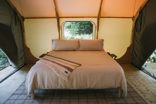 Image 4 for King Classic Canvas Glamping Tent