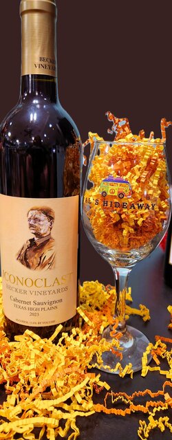 Image 2 for buy 2 wine glasses get a free gift