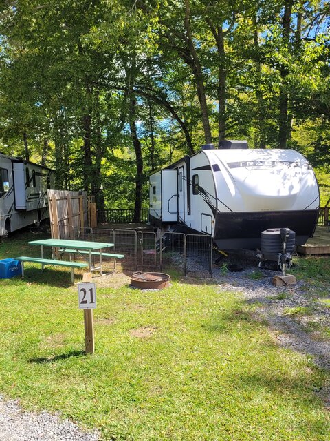 Image 1 for RV site 21 - Back In - 50ftx25ft - 30amp