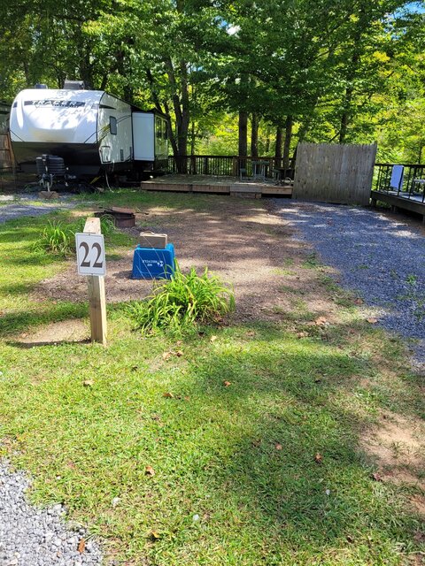 Image 1 for RV site 22 - Back In - 50ft x 25ft - 30/50amp