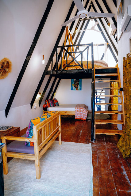 Image 2 for Eco-Friendly A-Frame Cabin 10min / Nungwi Beach