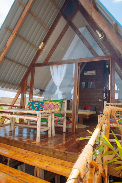 Image 12 for Eco-Friendly A-Frame Cabin 10min / Nungwi Beach