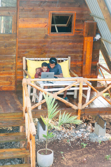 Image 20 for Eco-Friendly A-Frame Cabin 10min / Nungwi Beach