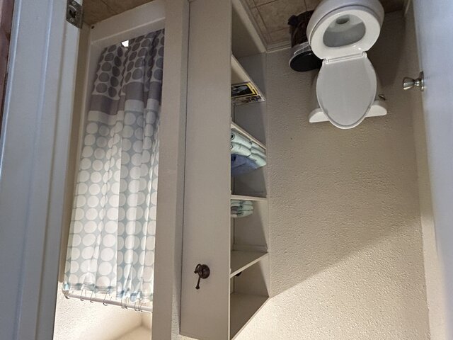 bathroom with shower