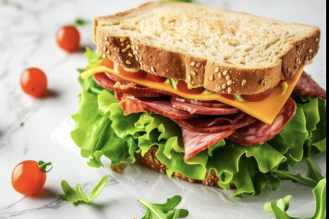 Salami  Sandwich