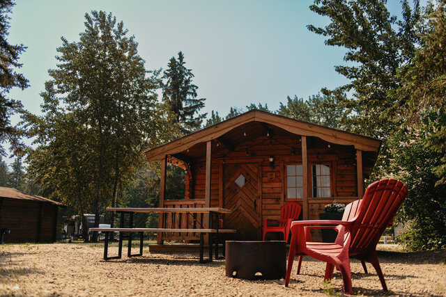 Image 1 for C2) Lakeview Camping Cabin
