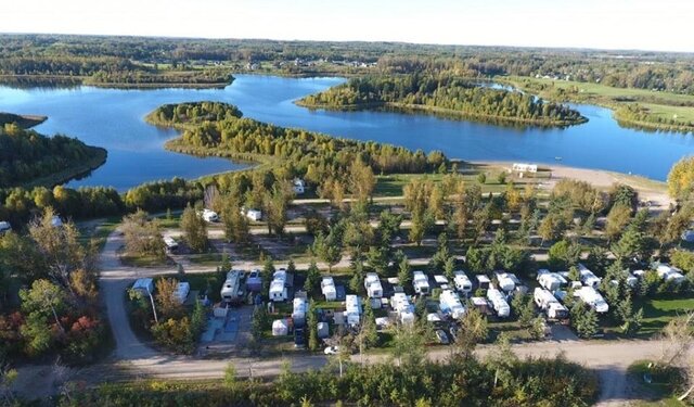 Image 1 for C2P) Back In Cabin/RV Parking Pad Premium Lakeview Power, Water & Sewer 30 AMP