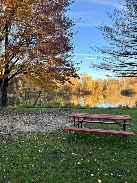 Image 1 for Back-in Waterfront Deluxe RV Site #34