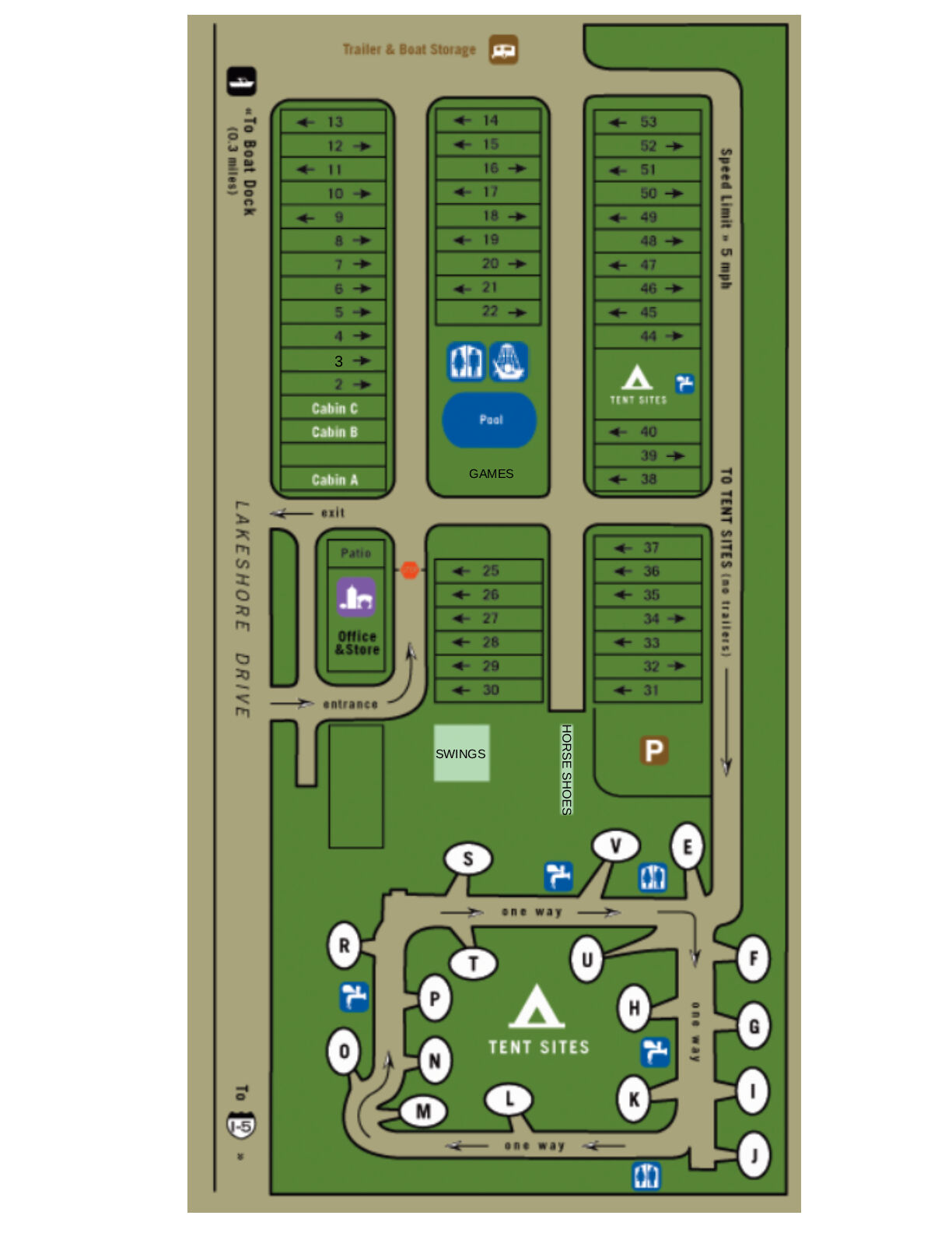Campground Map
