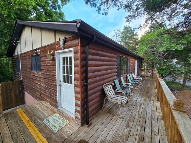 Image 1 for LOG HOUSE- The Striper