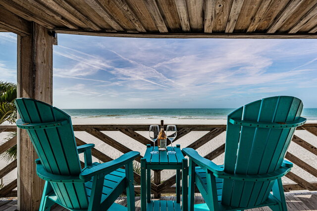 Image 1 for Peaceful beachfront stay 30 ft deck sweeping view