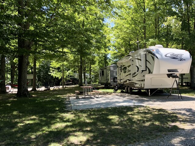 Image 1 for 51).(36) Back in Full Hookup  30 Amp-MAX RV LENGTH 36'